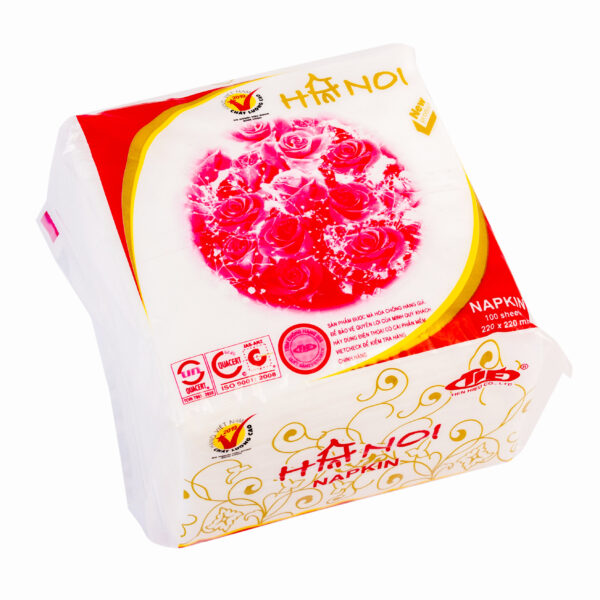 Khăn giấy Napkin Hà Nội 220 x 220 mm - Image 2