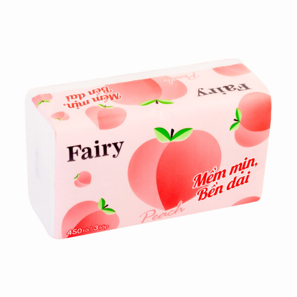 Giấy rút Fairy Đào 450 tờ / 3 lớp - Image 3